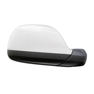 Wit spuiten spiegelkappen handgrepen