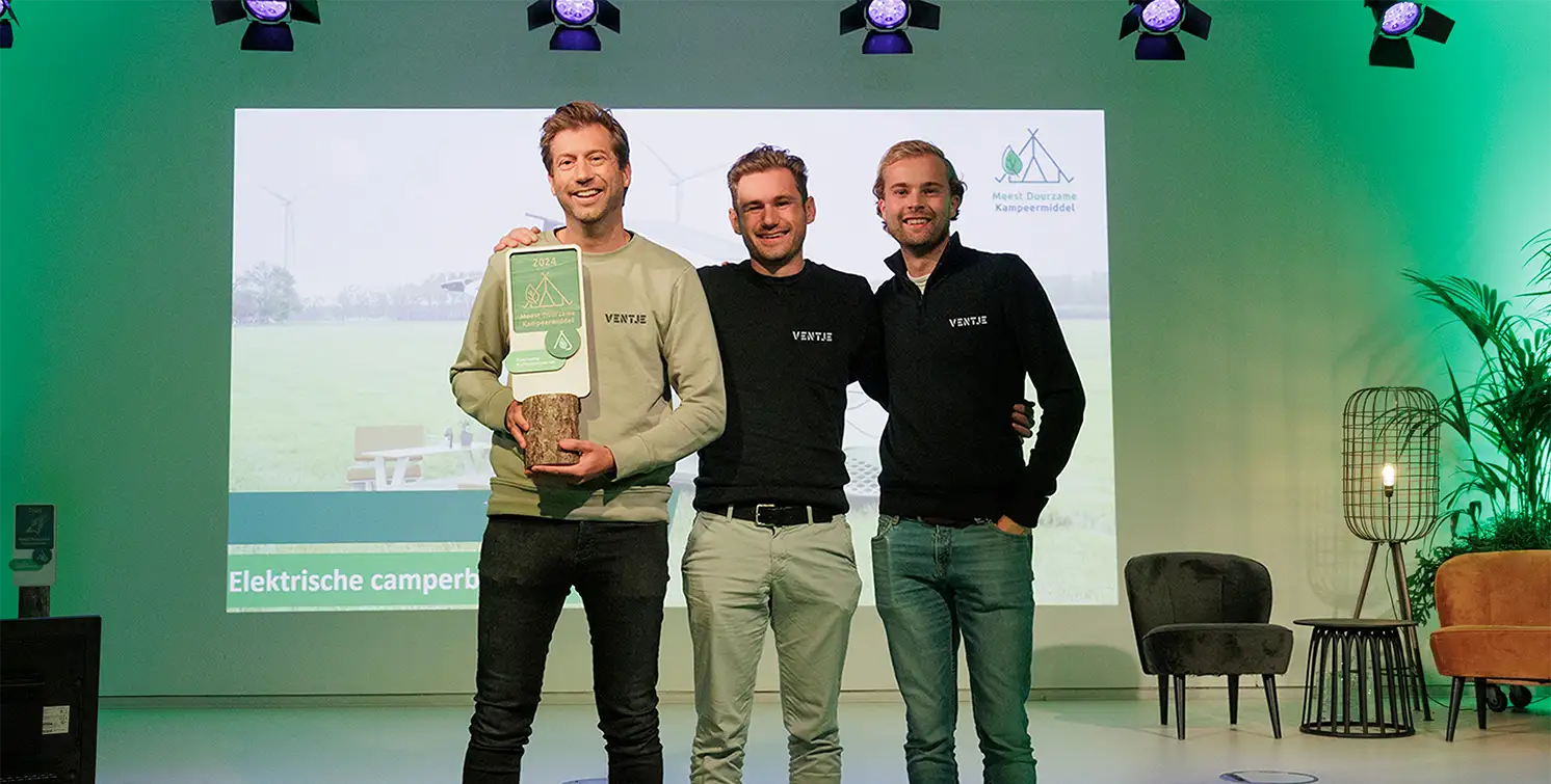 gewinner-nachhaltigkeit-banner Du kannst mit deinem Ventje Campervan an normalen Tankstellen Diesel tanken.